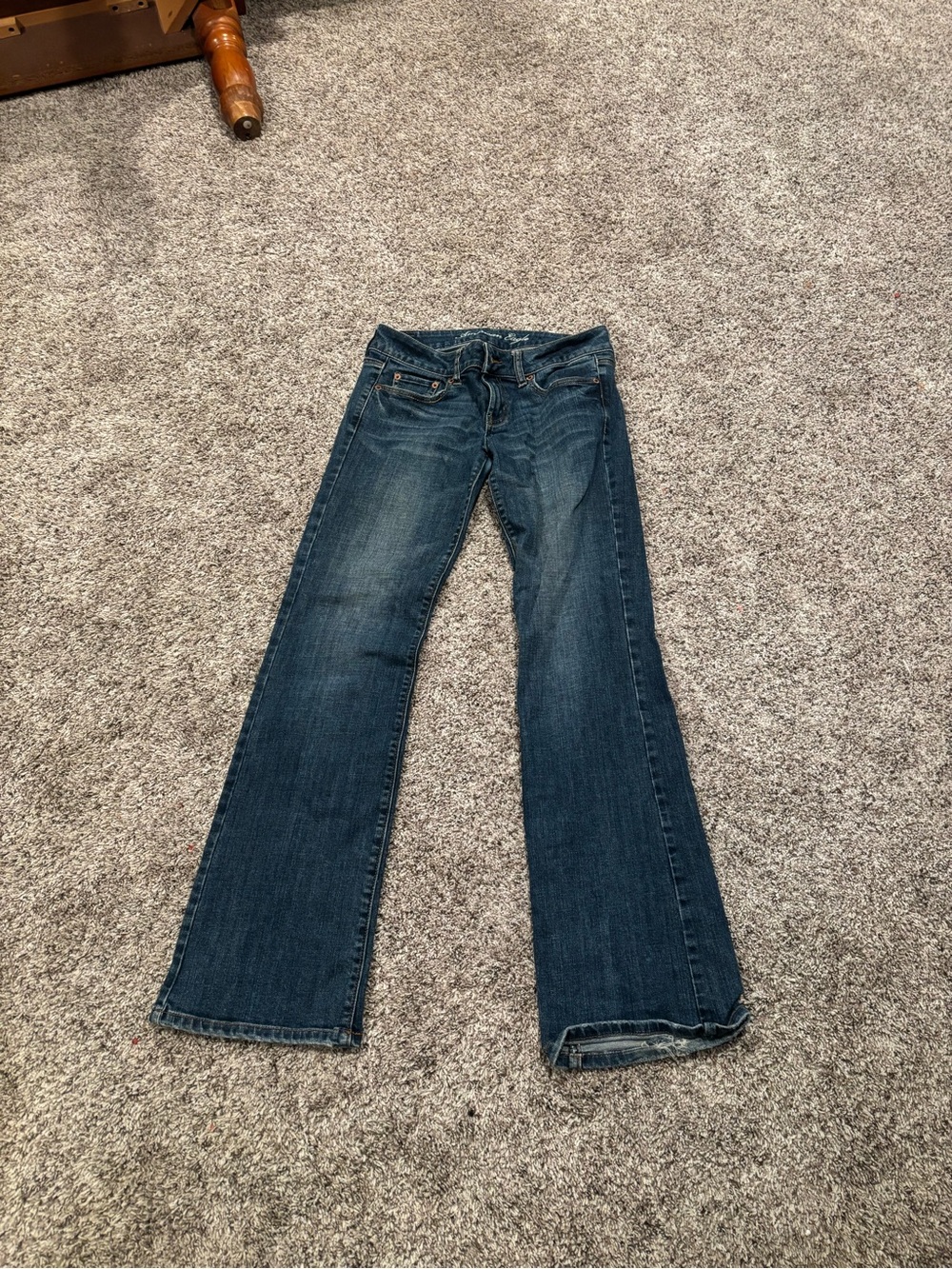 American Eagle Outfitters Dark Blue Boyfriend Jeans